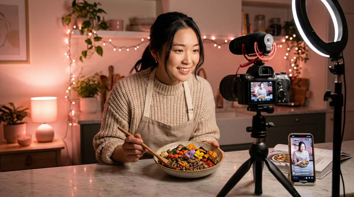 抖音风美食视频教程